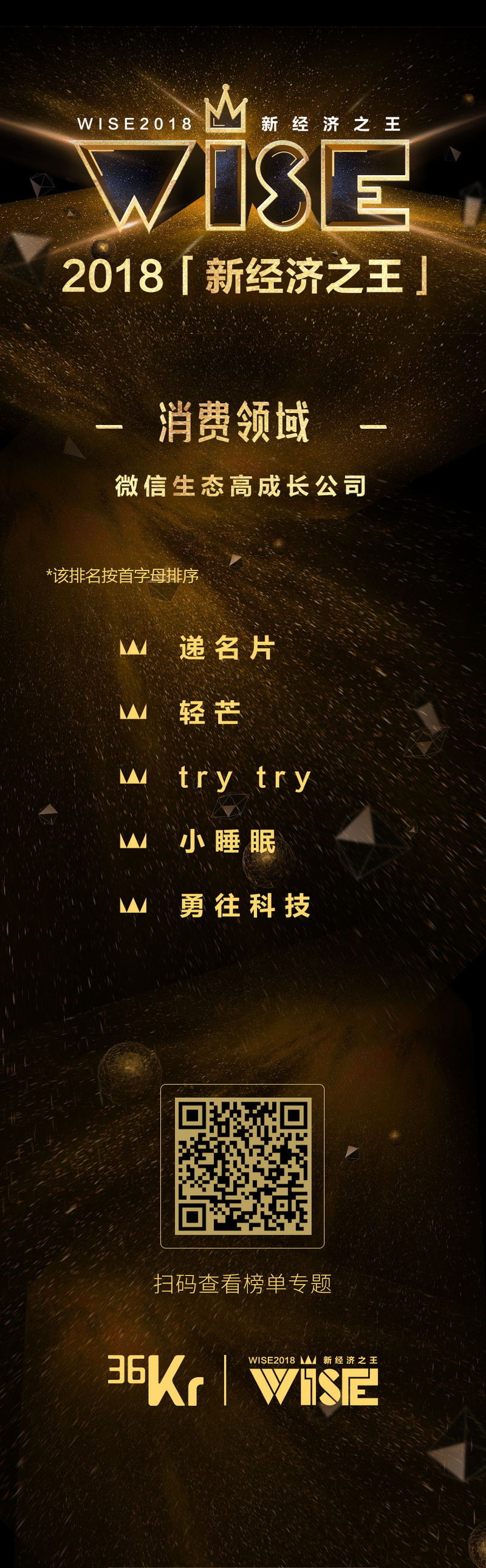 “2018 新经济之王” 500 强公司榜单重磅发布！