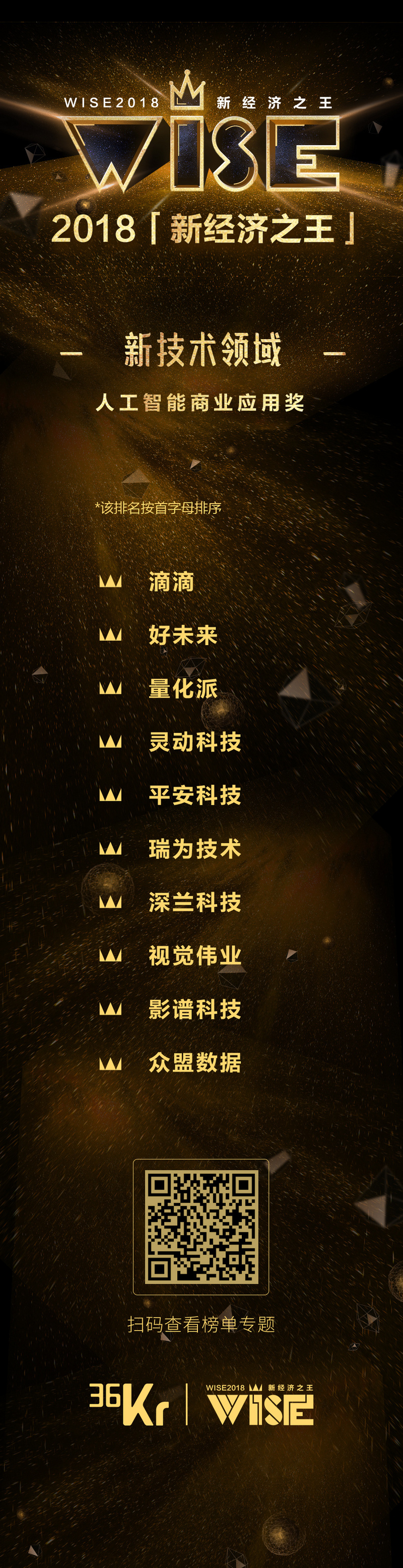 “2018 新经济之王” 500 强公司榜单重磅发布！