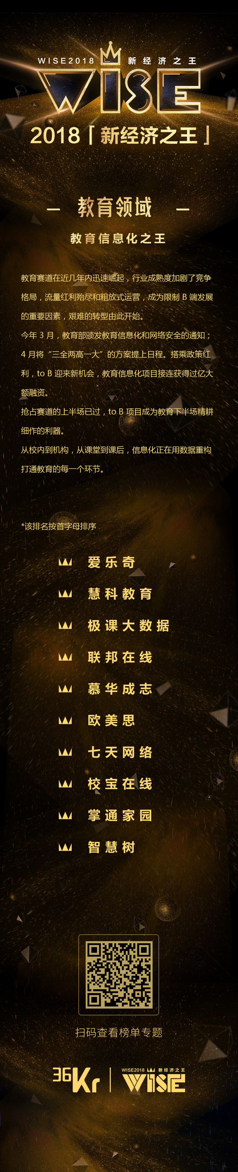 “2018 新经济之王” 500 强公司榜单重磅发布！